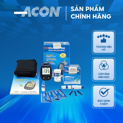 Máy đo đường huyết ACON On Call Plus – 01 Bộ