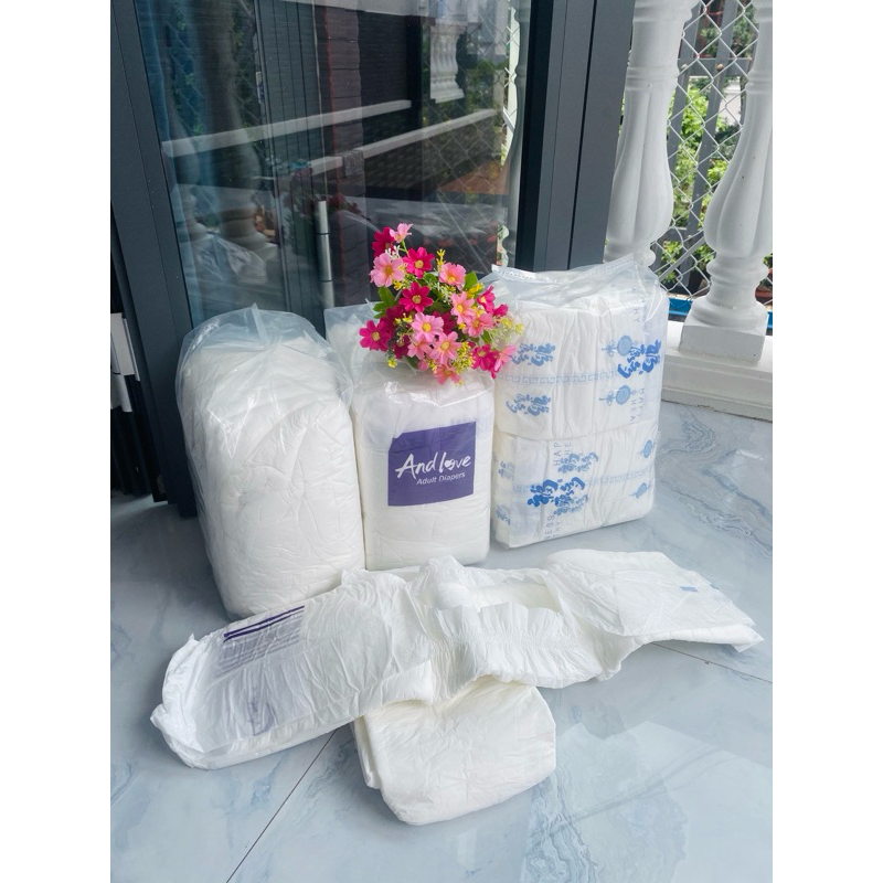 [ có Size 2XL ] Combo 100 -50 cái tã bỉm dán cho người già thấm hút tốt Certainty/ Hughie giá rẻ