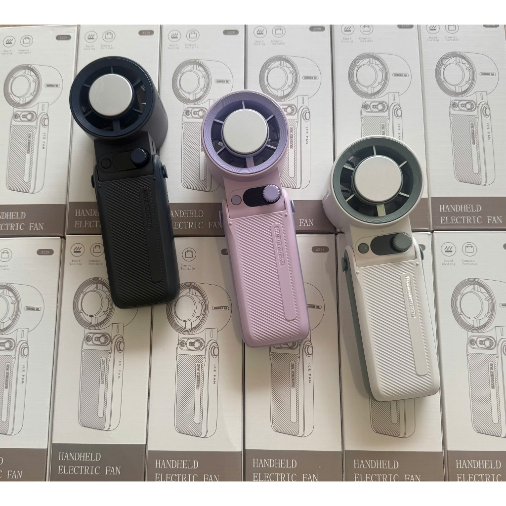 Quạt cầm tay mini JF168 Pin 6.000mAh sò lạnh, gió mạnh, gấp gọn tiện lợi | Chính Hãng | BigBuy360 - bigbuy360.vn