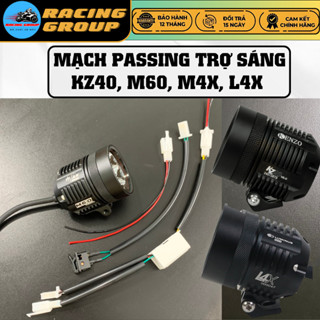 Mạch Auto Passing Cho Đèn Trợ Sáng KZ40, M60, M90 Ultra, L4X, M4X... Kèm Công Tắc - Bảo Hành 6 Tháng
