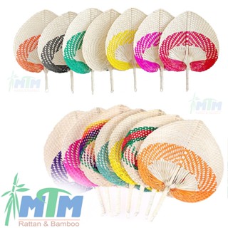  Quạt tre lá đề l Quạt lá cọ decor trang trí tường. 