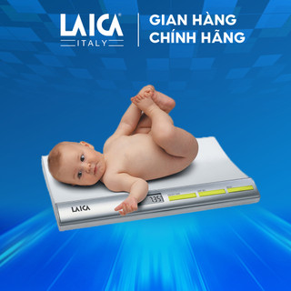 Cân trẻ sơ sinh điện tử laica ps3001 - mức cân tối đa 20 kg - tối thiểu 200g - thước đo chiều dài 50cm