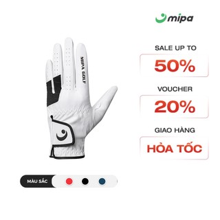 Găng tay golf MIPA da mềm chống nước thấm mồ hôi tốt thiết kế ôm vừa vặn giúp cảm giác tập chân thật nhất - Astral