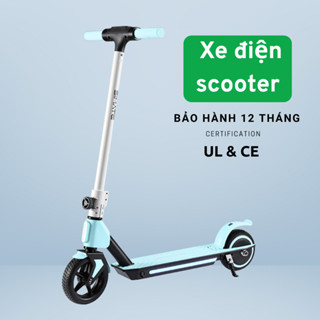 Xe scooter điện cho bé S2 PRO gấp gọn, màn hình điện tử, tốc độ tối đa 14km/h, bảo hành 12 tháng