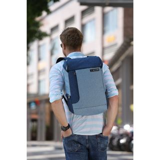 Balo Công Sở & Đi Học Nam Nữ SimpleCarry K7 Thiết Kế Nhiều Ngăn, Túi Hình Hộp, Chống Sốc Tốt