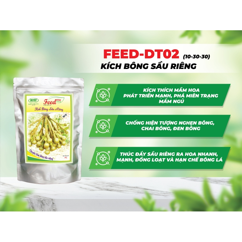 Kích Bông Sầu Riêng - FEED-DT02 500g