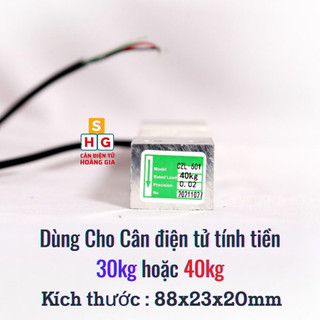 Cảm biến cân nặng Loadcell 40kg - Loadcell Cân điện tử 30kg, 40kg Chính Hãng - Loại Tốt