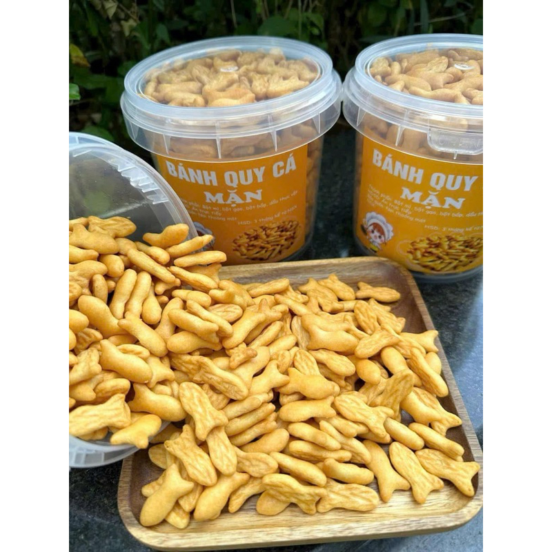 Bánh Quy Cá Mặn Xô