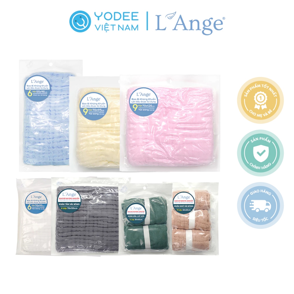 Combo L'Ange khăn bông gia đình