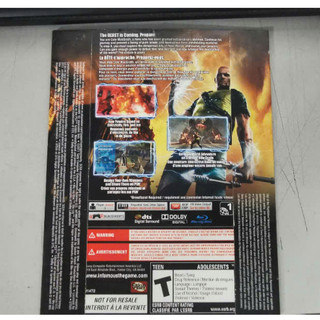 Đĩa game PS3 Infamous 2 hộp đầy đủ