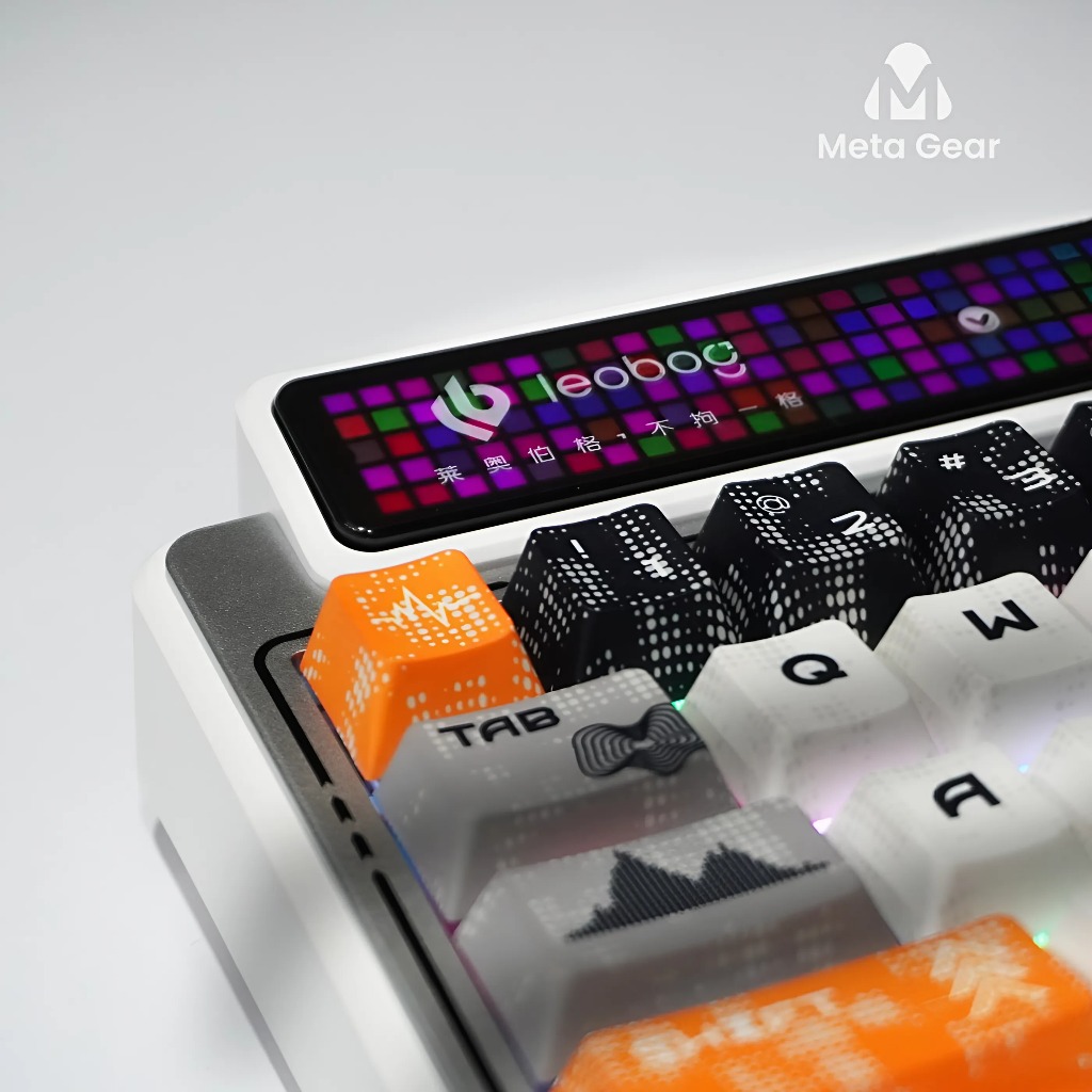 [CHÍNH HÃNG] Bàn phím cơ Bluetooth Leobog AMG65 - Led RGB, Hotswap, 3 mode kết nối, 2 màn hình led | BigBuy360 - bigbuy360.vn