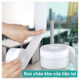 Ron cao su dán khe cửa 5m - Chống nước, bụi, côn trùng, giảm ồn hiệu quả