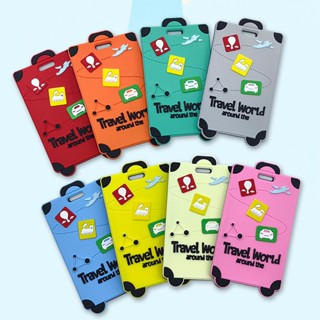  Thẻ Treo Hành Lý Thẻ Tag Vali Balo Du Lịch Chống Thất Lạc Đồ Cao Cấp Nhỏ Gọn 