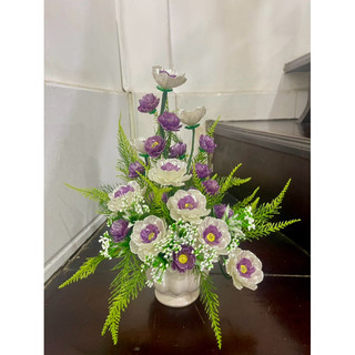 Chậu hoa cắm sẵn cao 35cm