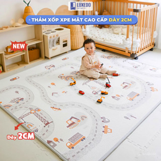 Thảm Xốp XPE Trải Sàn Dày 2cm, Thảm Xốp 2 Mặt Cuộn Tròn Không Mùi, Trải Sàn Phong Ngủ Phòng Khách