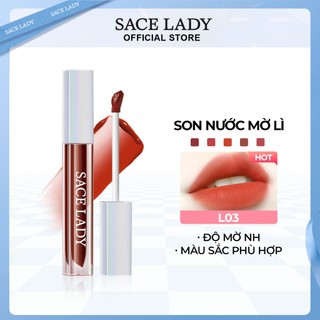  Son Tint SACE LADY Chống Thấm Nước Matte Liquid Lip Glaze Velvet Matte Lip & Cheek Mỹ Phẩm 