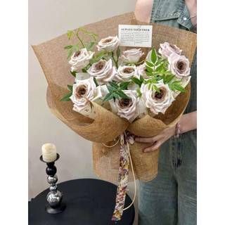 Cuộn vải BAO BỐ, cuộn vải gói hoa,trang trí, Rộng 48cm x Dài 4.5m ( cuộn lưới mắt nhỏ)... .