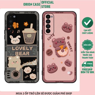 Ốp lưng Oppo Reno 4 - Reno 4 Pro - Reno4 - Reno4 Pro in hình gấu bear dễ thương, bền đẹp