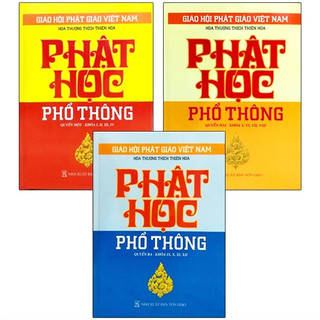 Sách - Phật Học Phổ Thông (Trọn Bộ 3 Tập) -HT -DLA