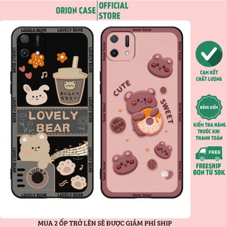 Ốp lưng Oppo A16k in hình gấu bear dễ thương, bền đẹp