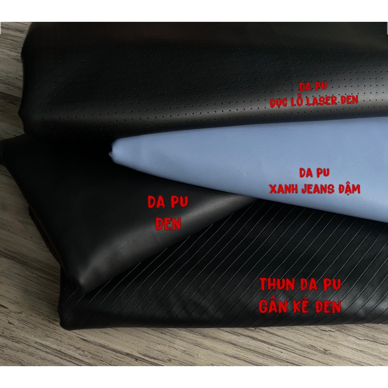 Vải da PU , da lộn siêu xịn.