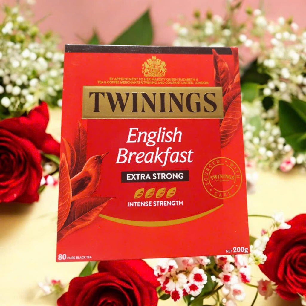 Trà Twinings Anh English Breakfast Extra Strong 80 gói