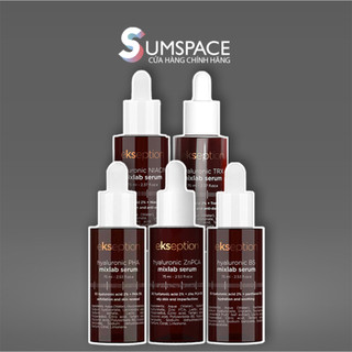   SUM SPACE   CÔNG TY  Serum Ekseption Hyaluronic Mixlab Serum PHA  ZnPCA   B5   NIACIN   TRX   PEPTIDES Chăm Sóc Da 