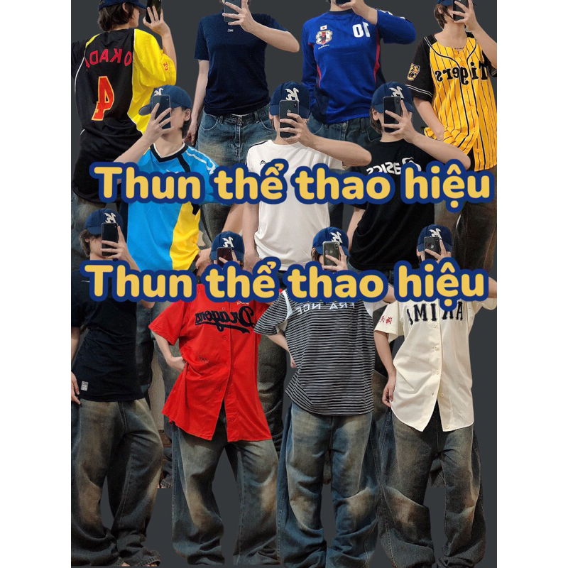 ÁO THUN THỂ THAO HIỆU / SPORT T-SHIRT 2hand