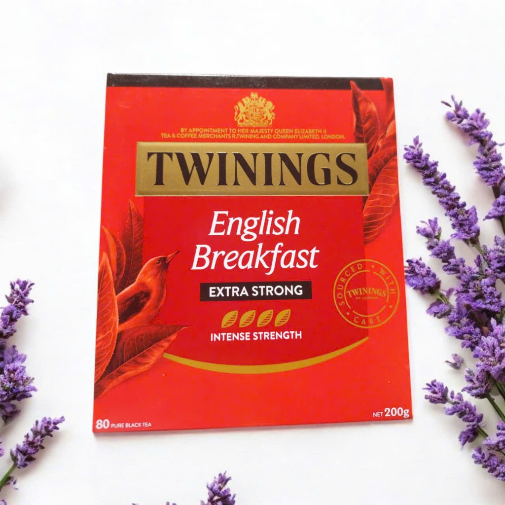 Trà túi lọc Twinings English Breakfast đậm đà 80 gói