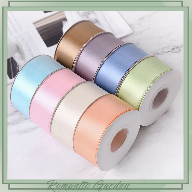 Combo 5🎁 Ruy băng lụa 4cm cuộn 20m làm hoa, cột nơ, gói quà cực đẹp