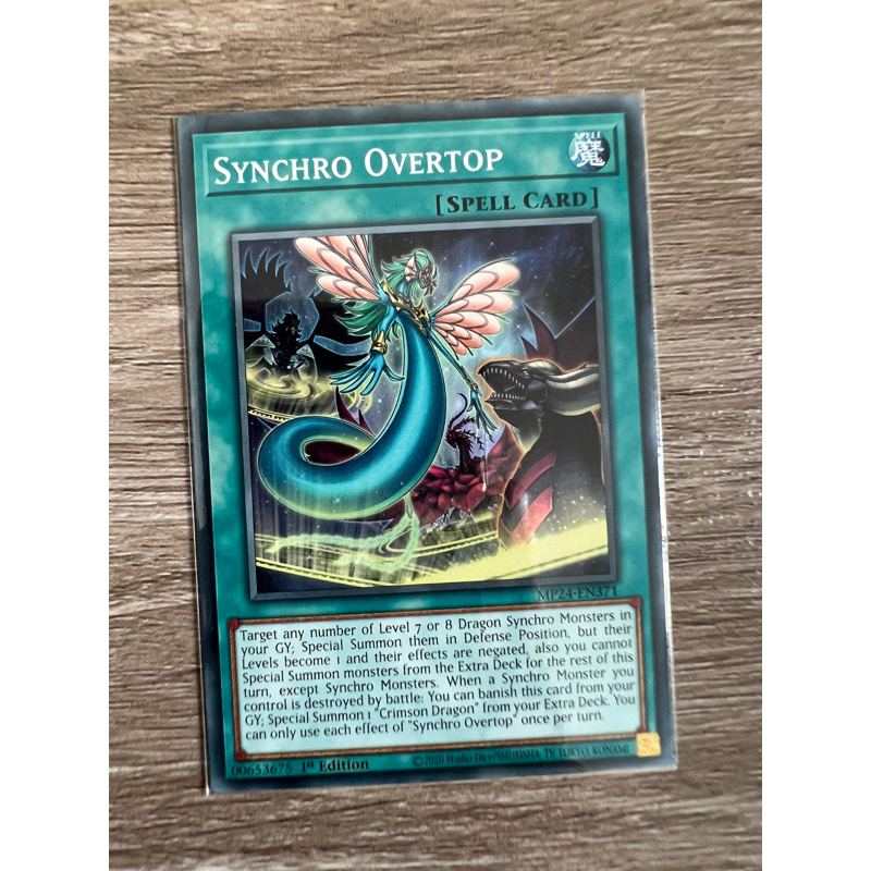 Thẻ bài Synchro overtop
