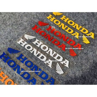 [ 1 CẶP ] TEM HONDA DÁN PHUỘC TRƯỚC PHẢN QUANG