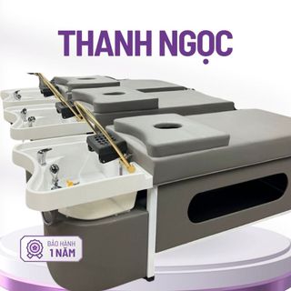 Giường gội đầu 2in1 spa, giường gội đầu dưỡng sinh massage, giường nối mi, giường massage body