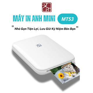 [ Hỏa Tốc HCM ] Máy in ảnh di động MT53 HPRT Ảnh nhiệt ZINK Bluetooth In Ảnh Từ Điện Thoại