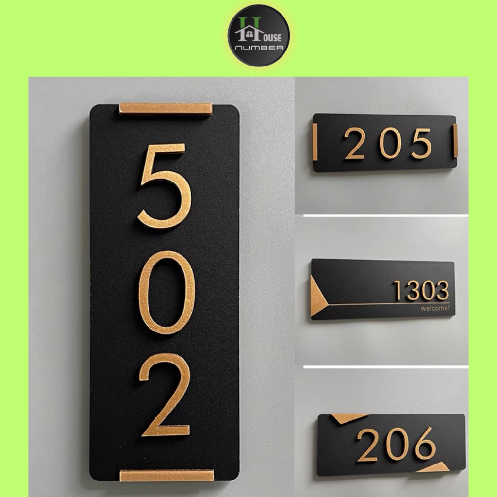 Biển số phòng khách sạn phòng trọ, biển số nhà  SỐ NỔI CAO CẤP