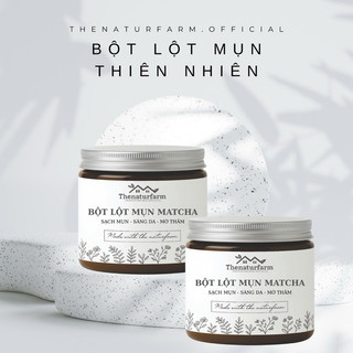 Bột lột mụn Matcha Thenaturfarm [ 50GR ][Sạch mụn, sáng da ]