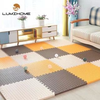 Thảm chống ngã cho bé tập bò Thảm trải sàn khâu xốp dày 2,5cm