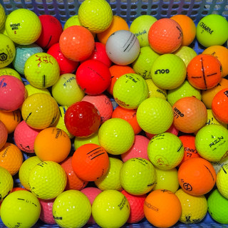 50 quả bóng Golf màu tổng hợp dành cho người mới tập luyện độ mới trên 85%