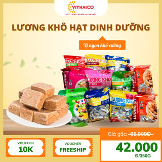  Lương Khô Mini 7 vị VITHAICO thực phẩm dinh dưỡng viên năng lượng bổ sung năng lượng thay thế bữa ăn loại 350g 