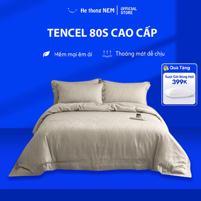 Bộ Chăn Ga Gối 5 Món He thong NEM Bộ Vỏ Chăn Ga Ra Drap Grap Gối Nệm Đệm 5 Món Phủ Giường Chuẩn Khách Sạn 5 Sao Cao Cấp