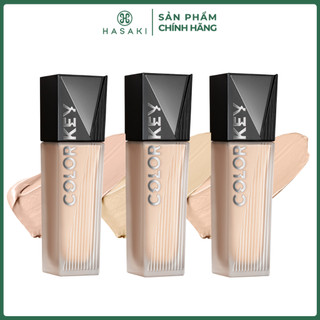  Kem Nền Colorkey Kiềm Dầu Mỏng Nhẹ Mịn Màng Lâu Trôi Suốt 24h 30g Liquid Foundation Hasaki 
