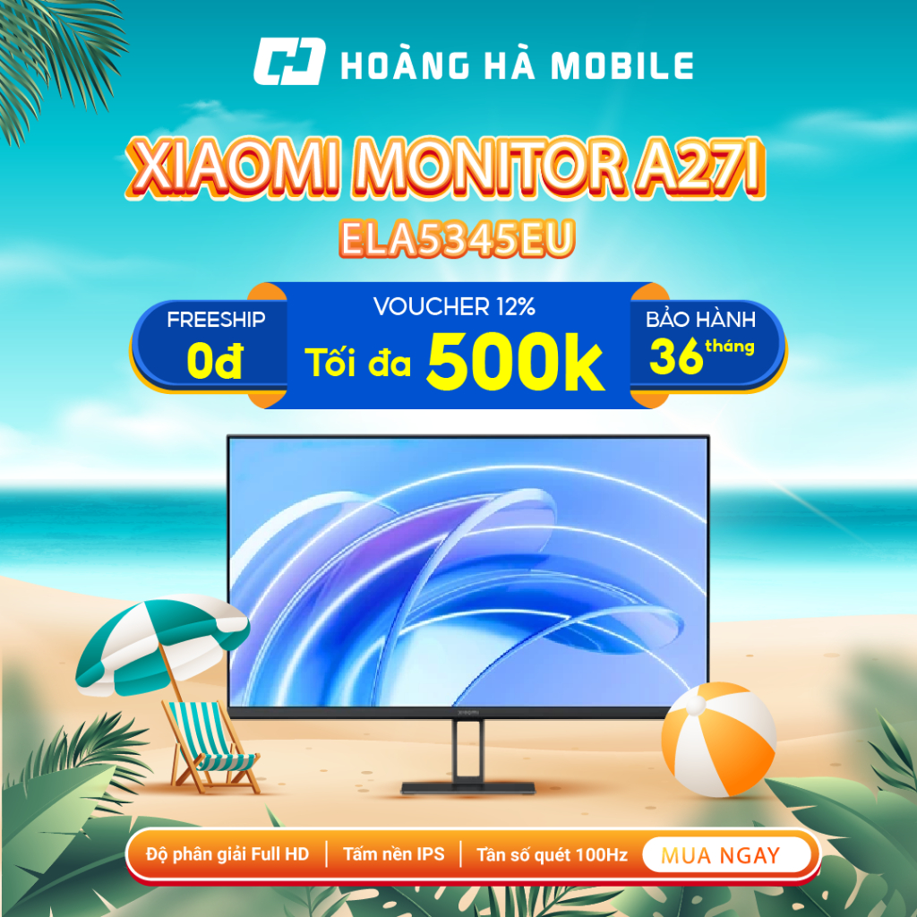 Màn hình Xiaomi A27i (ELA5345EU) (27 inch/FHD/IPS/100HZ/6ms/HDMI) - Chính hãng | BigBuy360 - bigbuy360.vn