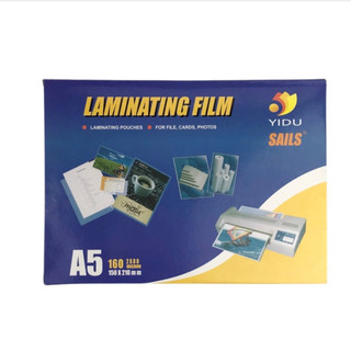 Nhựa ép YIDU Khổ A5 (160x225mm) Dày 80Mic Hộp 100 Tờ