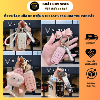  Ốp Chìa Khóa Xe Điện Vinfast VF3 Móc Khoá Vf3 Bảo Vệ Chìa Khóa Chống Trầy Xước Nhựa TPU Cao Cấp - Khải Huy Scar 