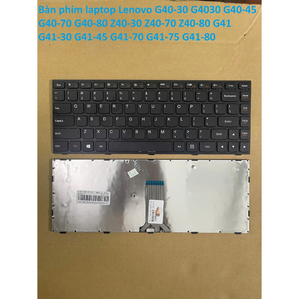 ⚡ Bàn phím laptop Lenovo G40-30 G4030 G40-45 G40-70 G40-80 Z40-30 Z40-70 Z40-80 G41 G41-30 G41-45 G4