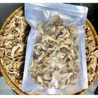 Nấm Bào Ngư Xám Khô Loại 1 Sạch Giòn Dai 200gr (Hỏa tốc hcm)