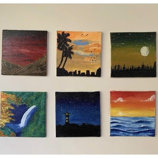 [THEARTSHOP] Canvas và giá vẽ mini Mont Marte