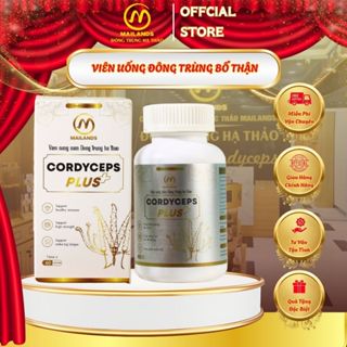 [CHÍNH HÃNG] Viên Uống Đông Trùng Hạ Thảo Cordyceps Plus - Bổ Thận, Bổ Phổi, Tăng Cường Sức Khỏe