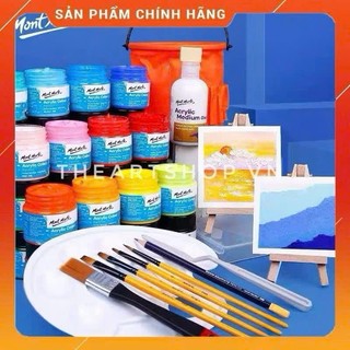 (HỎA TỐC) Màu Acrylic Mont Marte hũ 100ml (THEARTSHOP)