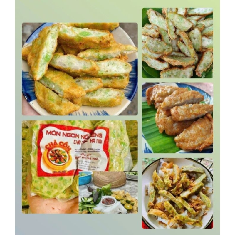 Chả cốm Hà Nội. Bịt 500g(giao ngay)